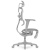 Ортопедическое кресло Falto Comfort Ergohuman Ultra Footrest Серое
