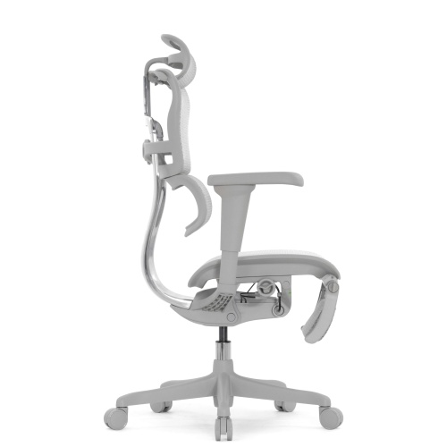 Ортопедическое кресло Falto Comfort Ergohuman Ultra Footrest Серое