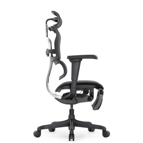 Ортопедическое кресло Falto Comfort Ergohuman Ultra Footrest Черное