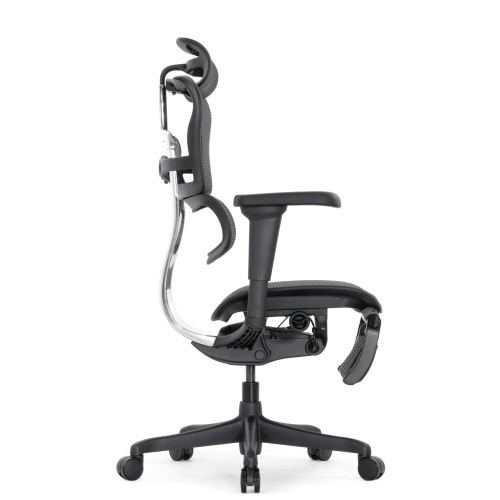 Ортопедическое кресло Falto Comfort Ergohuman Ultra Footrest Черное