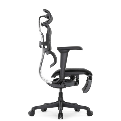 Ортопедическое кресло Falto Comfort Ergohuman Ultra Footrest Черное