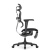 Ортопедическое кресло Falto Comfort Ergohuman Ultra Footrest Черное