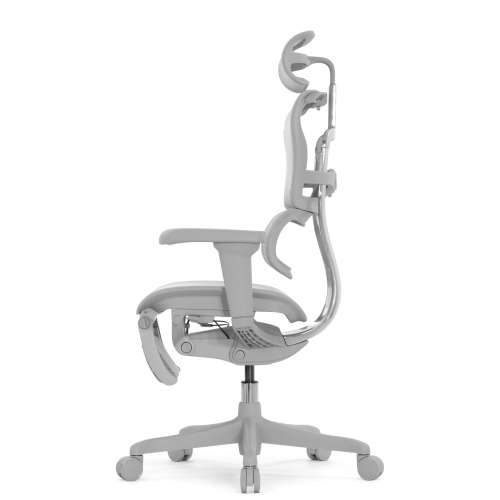 Ортопедическое кресло Falto Comfort Ergohuman Ultra Footrest Серое