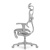 Ортопедическое кресло Falto Comfort Ergohuman Ultra Footrest Серое