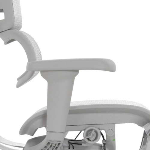 Ортопедическое кресло Falto Comfort Ergohuman Ultra Footrest Серое