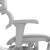 Ортопедическое кресло Falto Comfort Ergohuman Ultra Footrest Серое