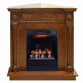 Каминокомплект Real Flame Dacota Corner (античный дуб) + Eugene 3D