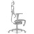 Ортопедическое кресло Falto Comfort Ergohuman Ultra Footrest Серое
