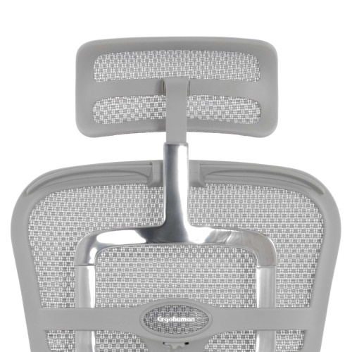 Ортопедическое кресло Falto Comfort Ergohuman Ultra Footrest Серое