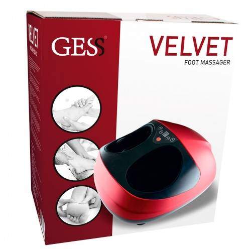 Массажер для ног Gess Velvet GESS-610 красный