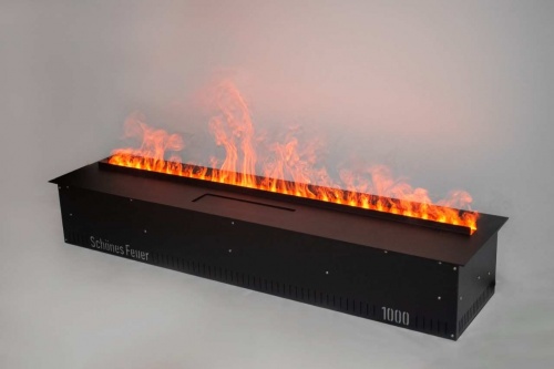 Электроочаг Schönes Feuer 3D FireLine 1000 Pro со стальной крышкой в Грозном