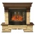 Каминокомплект InterFlame Экстер Rock Beige/Black (темный дуб)+Panoramic 25 в Грозном