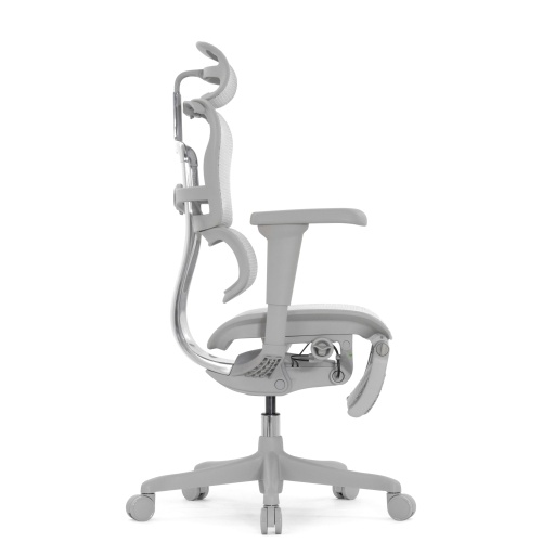 Ортопедическое кресло Falto Comfort Ergohuman Ultra Footrest Серое