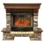 Каминокомплект InterFlame Экстер Rock Beige/Black (темный дуб)+Panoramic 25 в Грозном