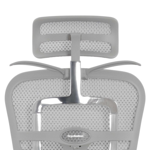 Ортопедическое кресло Falto Comfort Ergohuman Ultra Footrest Серое
